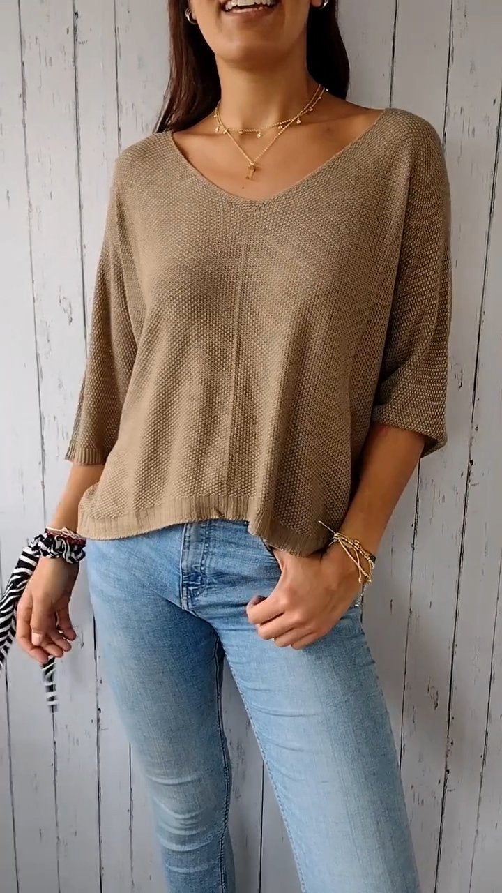 Ada – Kuscheliger Strickpulli